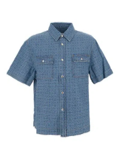 Givenchy Shirts In Blue