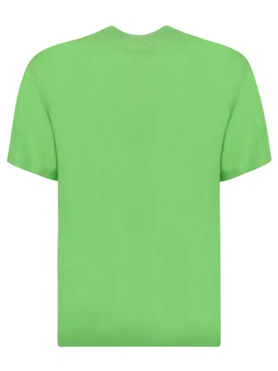 Martine Rose Man T-shirt Light Green Size Xl Cotton