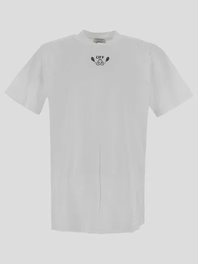 Off-white T-shirts And Polos