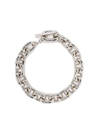 Rabanne Paco  - Chain-link Necklace In Silver