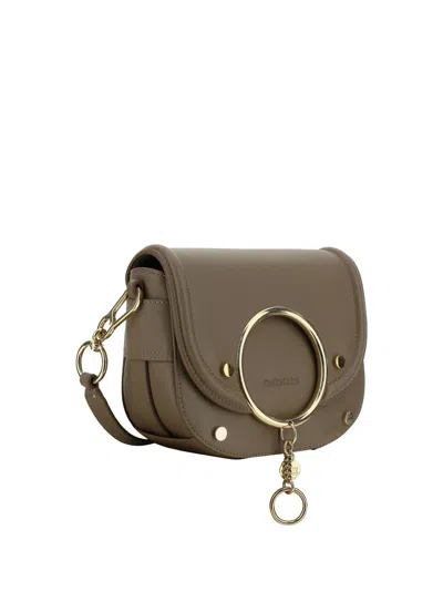 See By Chloé Shoulder Bags In Motty Grey