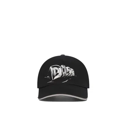 Dior Baseball Cap In 黑色的