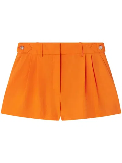 Stella Mccartney Tailored Shorts In Orange