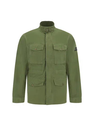 Barbour International Jackets In Olive Branch