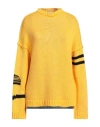 87 AVRIL 90 87 AVRIL 90 WOMAN SWEATER YELLOW SIZE L COTTON
