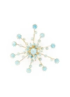 ROSANTICA 'Soffioni' bead starburst brooch