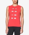 UNDER ARMOUR CHARGED COTTON GIRL BOSS TANK TOP