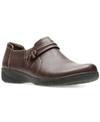 Clarks Collection Women's Cheyn Madi Flats In Dark Brown