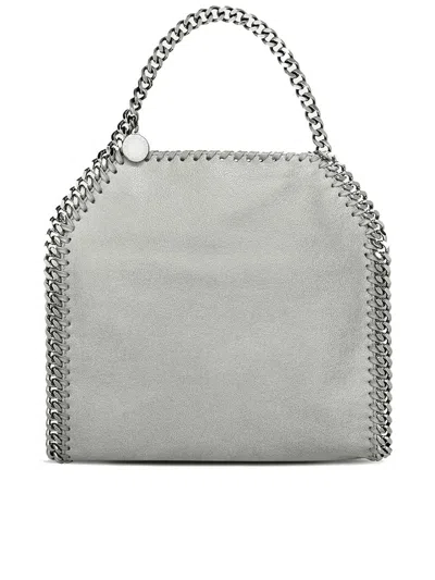 Stella Mccartney Mini Falabella Tote Bags In Grey