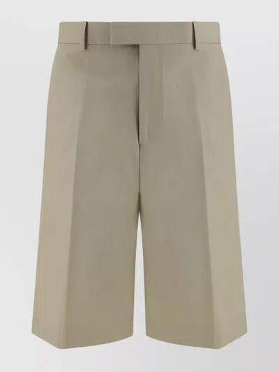 Ferragamo Shorts In Beige/khaki