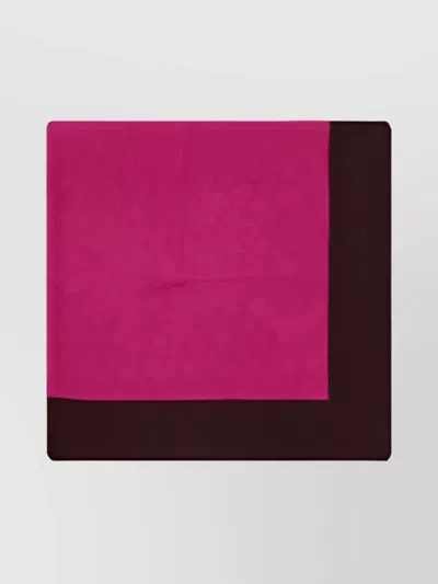 Valentino Garavani Toile Iconographe Scarf In Pink Pp/rubin/prussia