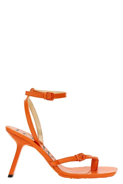 Loewe Women 'petal' Capsule Paula's Ibiza Sandals In Orange