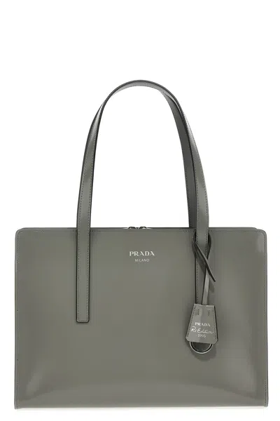 Prada Women 're Edition 1995' Handbag In Grey