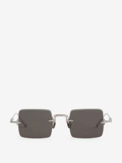 Matsuda M5001 Rectangular Sunglasses In Rimless Glasses