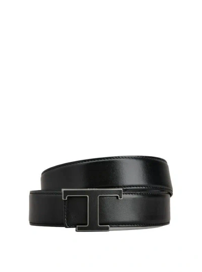 Tod's Belts In Black