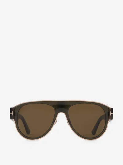 Tom Ford Lyle Sunglasses In Dark Brown