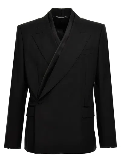 Dolce & Gabbana 'sicilia' Blazer In Black