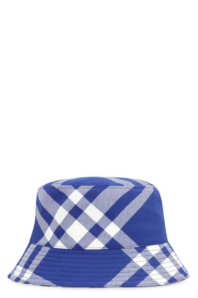 Burberry Check Bucket Hat In Knight