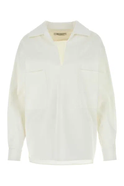 Max Mara Shirts In White