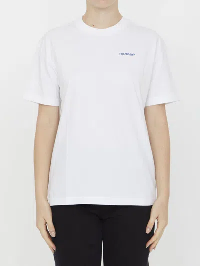 Off-white Diag Tab T-shirt In White