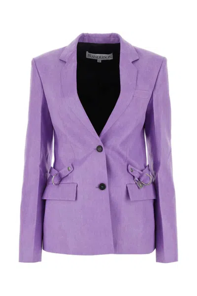 Jw Anderson Jackets And Vests In Purple