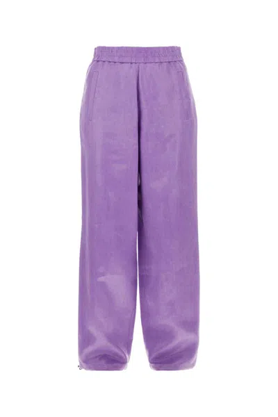 Jw Anderson Trousers In Purple