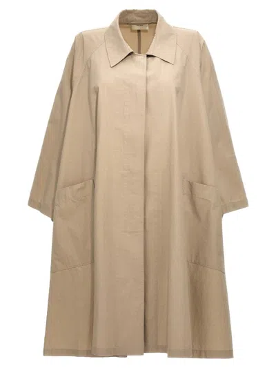 The Row 'leins' Trench Coat In Beige