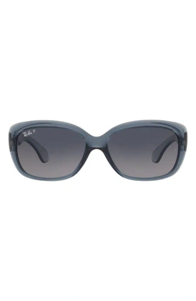 Ray Ban Rb4101 58mm Square Sunglasses In Grey
