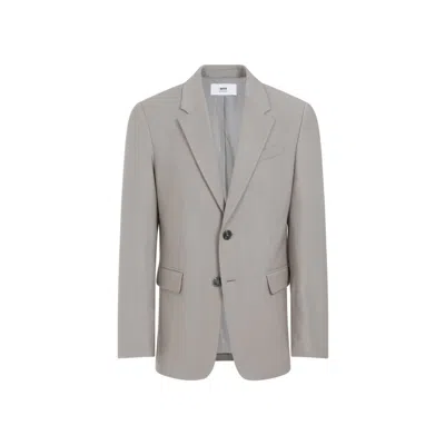 Ami Alexandre Mattiussi Ami Two Buttons Jacket In Light Taupe