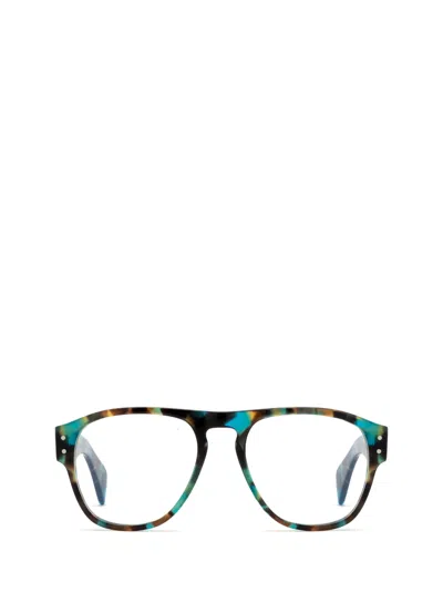Cubitts Merlin Azure Turtle Glasses In Blue