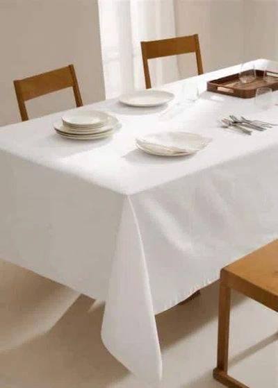 Mango Home Tablecloth Off White