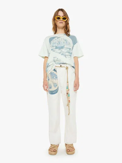 Dr. Collectors P71 Carpenter Trousers St. Tropez In Blue - Size X-large In White