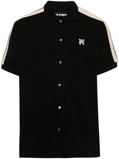 Palm Angels T-shirts And Polos Black
