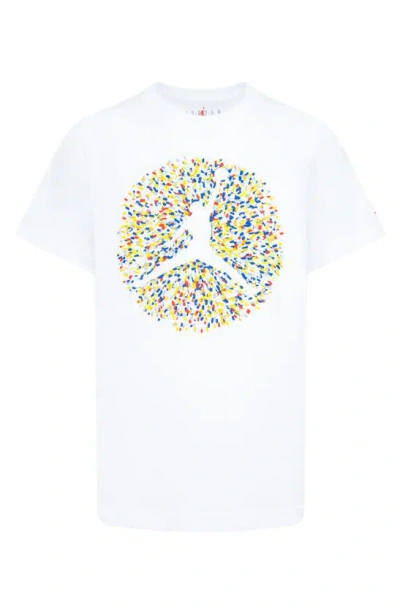 Jordan Poolside Jumpman Big Kids' Graphic T-shirt In White