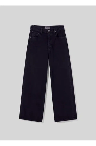 Agolde Black Ren Jeans In Scowl