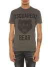 DSQUARED2 BEAR PRINTED T-SHIRT,S74GD0289S20694 816