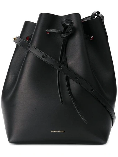 Mansur Gavriel Bucket Bag In Black