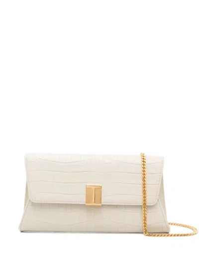 Tom Ford Noble Clutch Bag In Nude & Neutrals