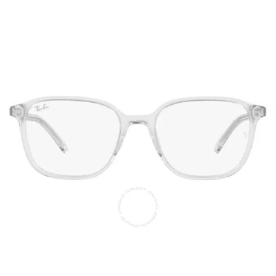 Ray Ban Leonard Transitions® Sunglasses Transparent Frame Grey Lenses 53-18
