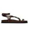 A.emery Jalen Suede Sandals In Brown