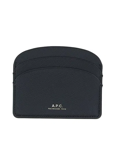 Apc A.p.c. Wallets & Cardholder In Lzz Black