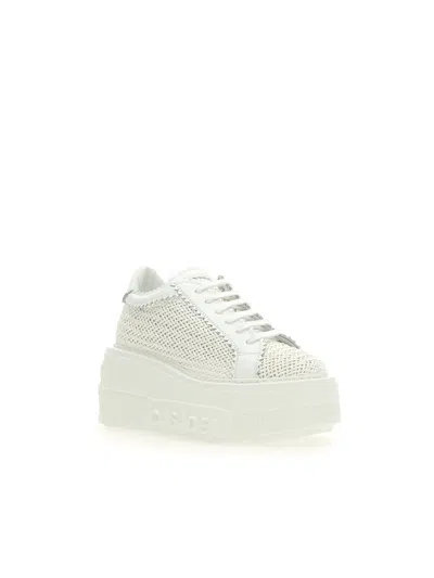 Casadei Sneakers In Bianco