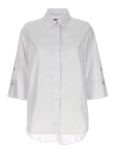 Alberto Biani Cotton Shirt In White