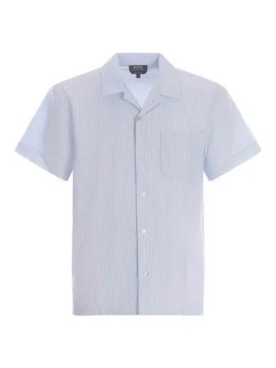 Apc Shirt A.p.c. Lloyd Made Of Cotton In White