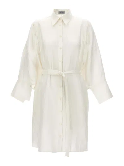 Balossa Honami Shirt Dress In White