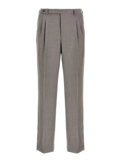 Brioni Capri Trousers Grey In Grey