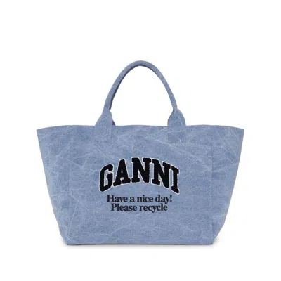 Ganni Bags In Blue/black