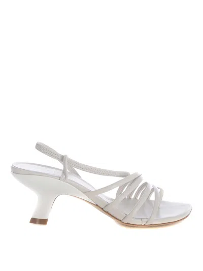 Vic Matie Sandal Vic Matié Bon Bon Made Of Nappa Leather In White