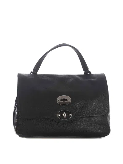 Zanellato Calfskin Bag In Black