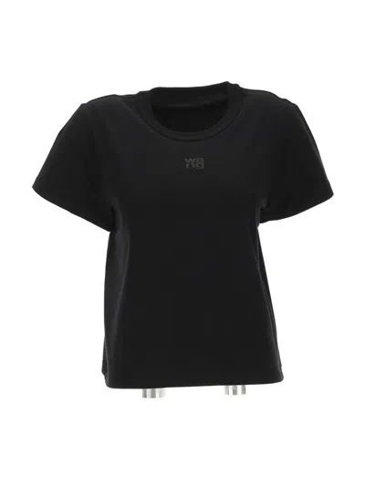 Alexander Wang T T By -shirts & Vests In Black
